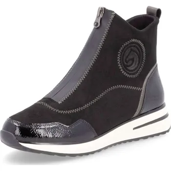 Dámské kozačky Rieker Dámská kotníková obuv REMONTE D1G70-03 černá W4 44