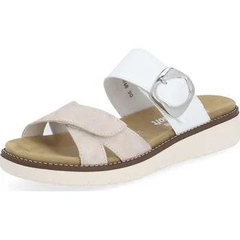 Dámské pantofle Rieker Dámské nazouváky REMONTE D2048-90 bílá S5 43