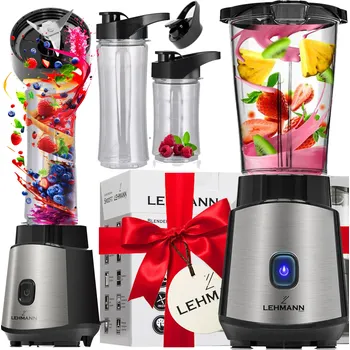 Stolní mixér Lehmann LEHMANN_SMOOFit 300 W stříbrný/šedý