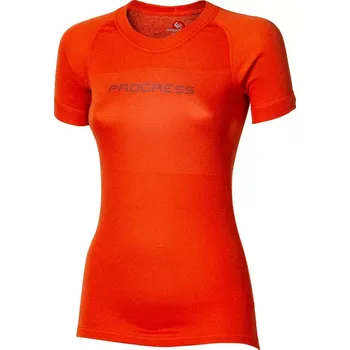 Dámské tričko DF NKRZ PRINT dámské termo tričko krátký rukáv PROGRESS