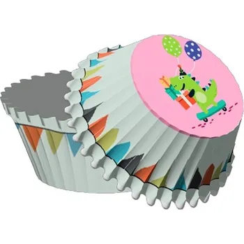 Potravinová fólie Košíčky na muffiny Drak 50 ks