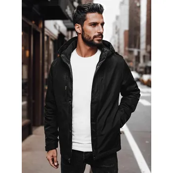 Pánská casual bunda Pánská bunda DSTREET ČERNÁ XXXL/56