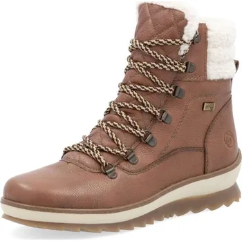 Dámské kozačky Rieker Dámská kotníková obuv REMONTE R8485-24 hnědá W4 44