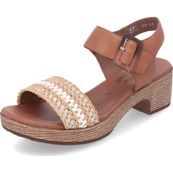 Dámské sandále Rieker Dámské sandály REMONTE D0N58-22 hnědá S5 41