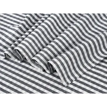 Utěrka Dreamy Linens Kuchyňská utěrka, modročerná Stripes Dreamy Linens