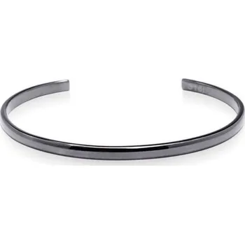 Náramek Genco Pevný náramek z chirurgické oceli GBSG13-60 Barva: Šedostříbrná