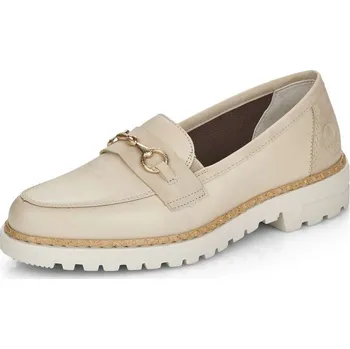 Dámské mokasíny Dámské mokasíny RIEKER 54862-80 béžová S4 41