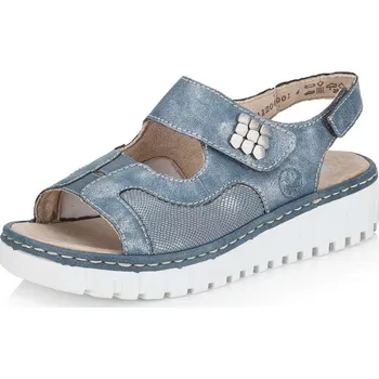 Dámské sandále Dámské sandály RIEKER V1389-12 modrá S5 42