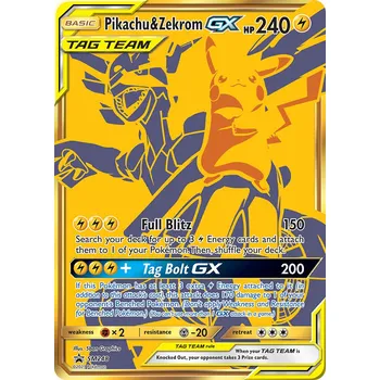 Sběratelská karetní hra Pikachu & Zekrom GX SM 248