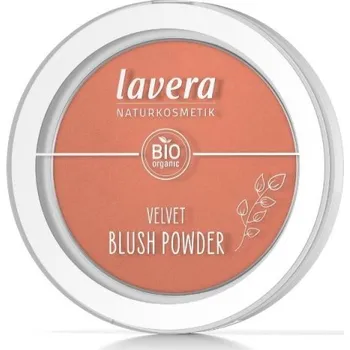 Tvářenka lavera Sametová pudrová tvářenka - 01 Rosy Peach - 4,5 g