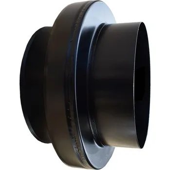 Komín Komíny CZ Přechodka nerez komín černá 150/30mm izolovaný/jednovrstvý