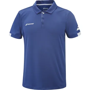 Pánská polokošile Babolat Play Polo Men Solidate Blue Oblečení pánské: XL