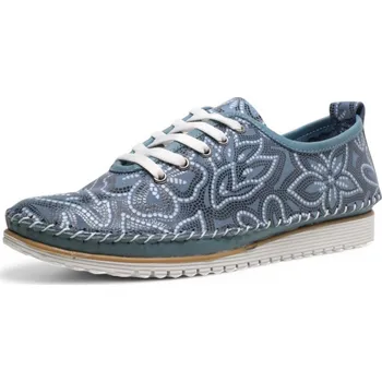 Dámské polobotky QUO VADIS DÁMSKÉ POLOBOTKY KLOP 914-60C MODRÁ Barva: MODRÁ, Velikost: 41