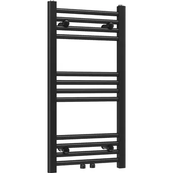 Radiátor Erga Simple, topné těleso 800x300 mm, 227 W, černá, ERG-LAV-SIMP-8030-BK