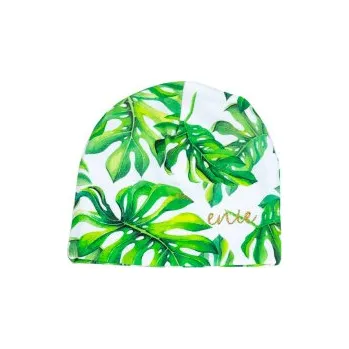 Kojenecká čepice enie baby Dětská čepice 9-12m Tropical Leaves