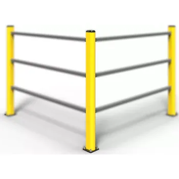 Dílenský regál Pravý vnější rohový sloupek s vysokou odolností – HR 90