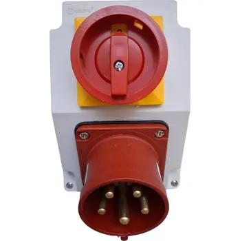 Elektrická zásuvka 93317.00000.6 VS PV 16/4 zásuvková kombinace osazená