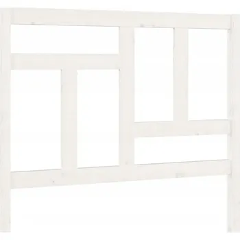 Dřevěné bílé čelo 95,5x100 cm