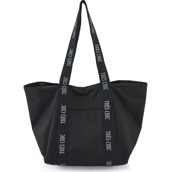 Kabelka ČERNÁ TAŠKA PŘES RAMENO TRÉS CHIC Rino Pelle