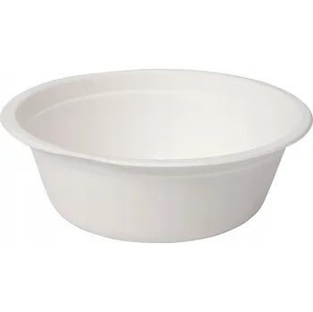 Jednorázové nádobí Misky Ecopicnic z cukrové třtiny 250 ks