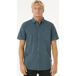 košile Rip Curl CLASSIC SURF WASHED S/S SHIRT Pine Night velikost M