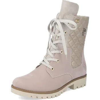 Dámské kozačky Dámská kotníková obuv RIEKER 78523-60 béžová W2 40