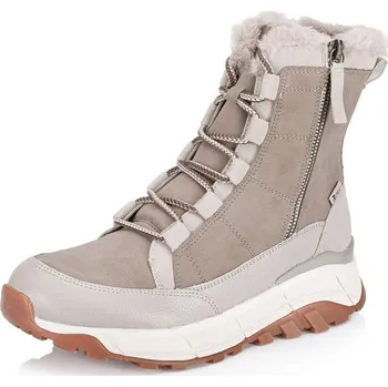 Dámské kozačky Dámská kotníková obuv RIEKER REVOLUTION W0071-20 béžová W4 39