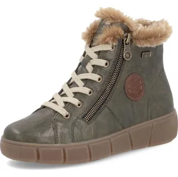 Dámské kozačky Rieker Dámská kotníková obuv REMONTE D1T72-52 zelená W4 43