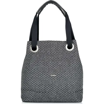 Kabelka Dámská kabelka RIEKER C0210-150/03-710/30 černá W5 -UNI-