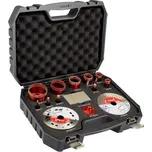 Sada diamantových vykružovacích korunek a kotoučů - 13ks INDUSTRY FESTA