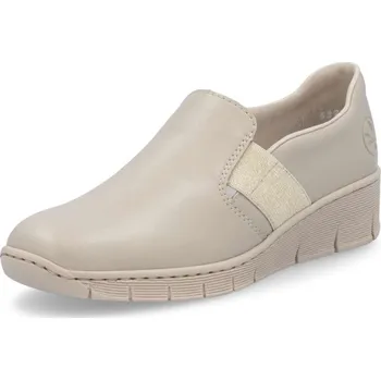 Dámské mokasíny Dámské mokasíny RIEKER 53784-60 béžová S5 40