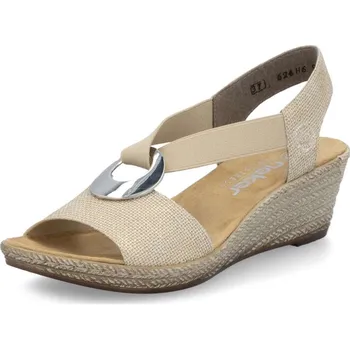 Dámské sandále Dámské sandály RIEKER 624H6-93 béžová S5 41