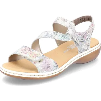 Dámské sandále Dámské sandály RIEKER 659C7-91 modrá S4 42