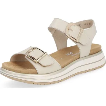 Dámské sandále Rieker Dámské sandály REMONTE D1J51-80 béžová S5 42