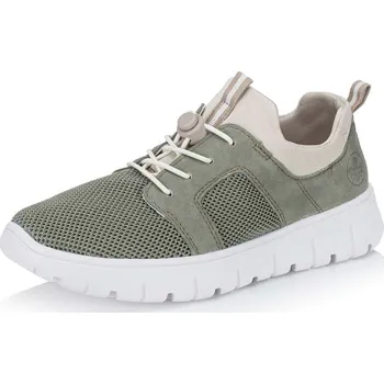 Dámská obuv Dámské tenisky RIEKER N1370-52 zelená S5 37