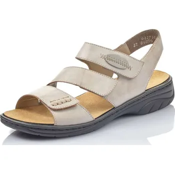 Dámské sandále Dámské sandály RIEKER 64573-62 béžová S5 37