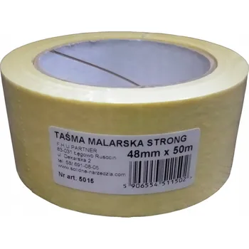 Lepicí páska Solid malířská páska 48 mm x 50 m žlutá