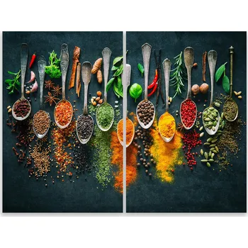 Kuchyňské prkénko Skleněná Ochranná Deska a Krájecí Prkénko | Indukce, Sporák ds-0081