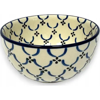 Miska na polévku 500 ml, dekor 0027, keramika Bolesławiec