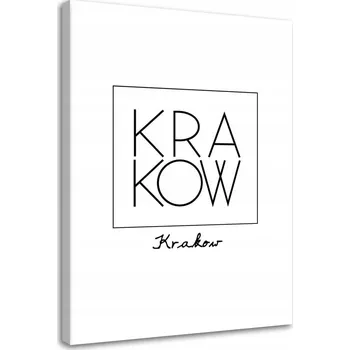 Obraz Obraz s nápis Krakov 60x90
