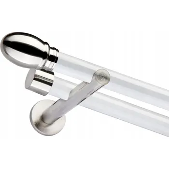 Garnýž TYČE NA ZÁVĚSY FERO GARNÝŽ DVOJITÁ 19/19 MM 340 CM VČETNĚ KONCOVEK