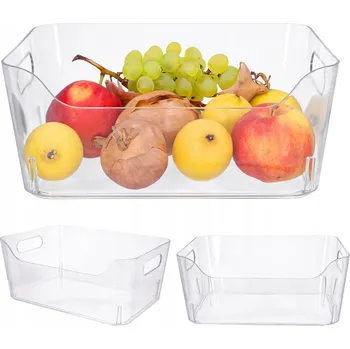 Dóza na potraviny Organizér do lednice 27x19 cm nádoba vložka pro skladování potravin 5 l