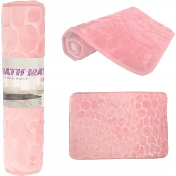 Koupelnová předložka Protiskluzová koupelnová předložka PUDROVÁ RŮŽOVÁ