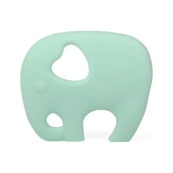 Kousátko na zuby, ortodontické CHI CHI silikonové zelené