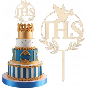 Jedlá dekorace na dort K Prvnímu Svatému Přijímání ZÁPICH DO DORTU První Svaté Přijímání