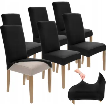 Potah na židli Potah na židli Ubieramy-meble černý
