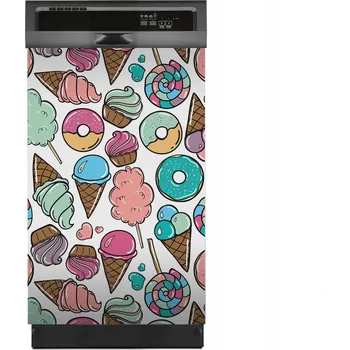 Obraz Podložka magnet na myčku Sladký led a kobliha 45x70