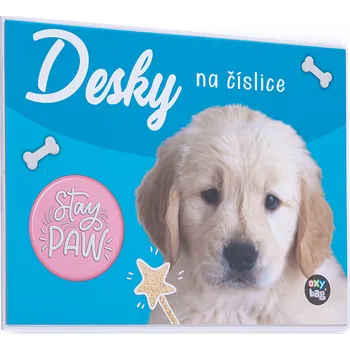 Dětské zboží Desky na číslice Pes 3-97222