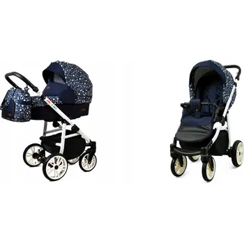 Kočárek Dětský kočárek 2v1 BabyLux COLORLUX kombinovaný kočárek hluboký a sportovní