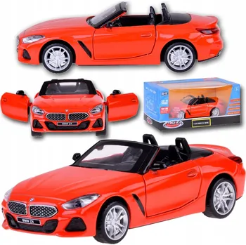 autíčko AUTÍČKO SPORTOVNÍ AUTO KABRIOLET BMW Z4 SVĚTLO ZVUKOVÉ KOVOVÉ MODEL 1:30